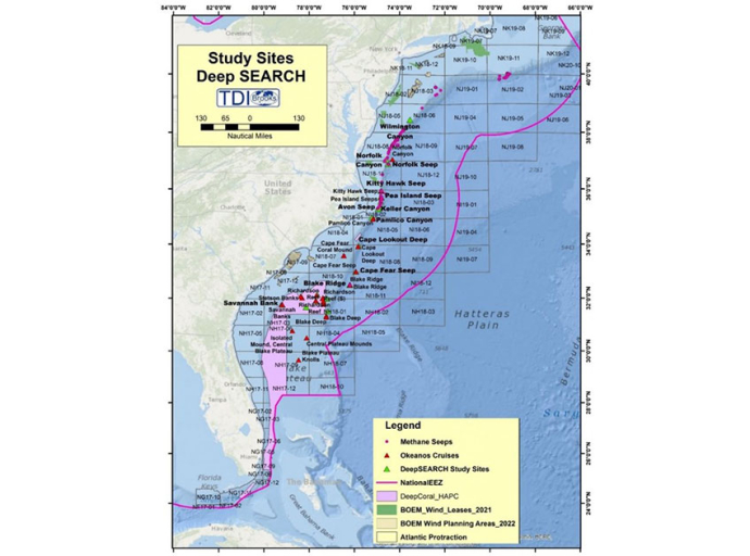 TDI-Brooks Delivers Deepwater Atlantic Habitats II Report to BOEM 