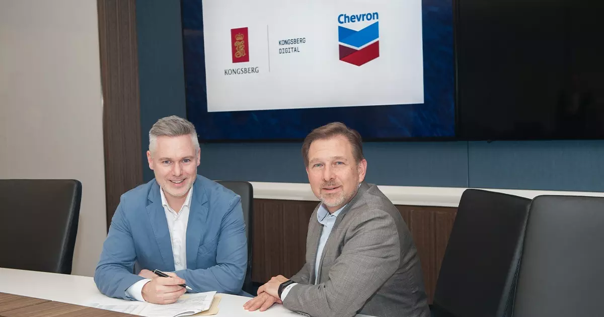 Chevron to Digitize Its Global Assets Using Kongsberg Digital's Digital Twin Technology