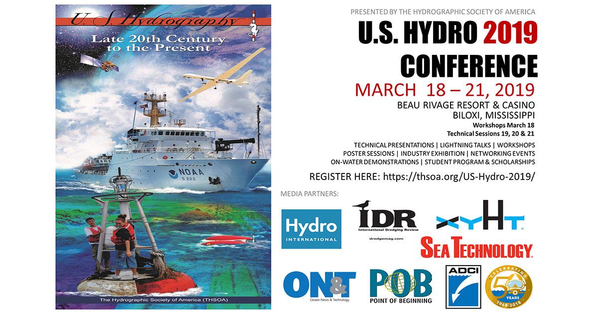 US Hydro 2019 Conference & Exhibition, Biloxi, Mississippi, March 1921