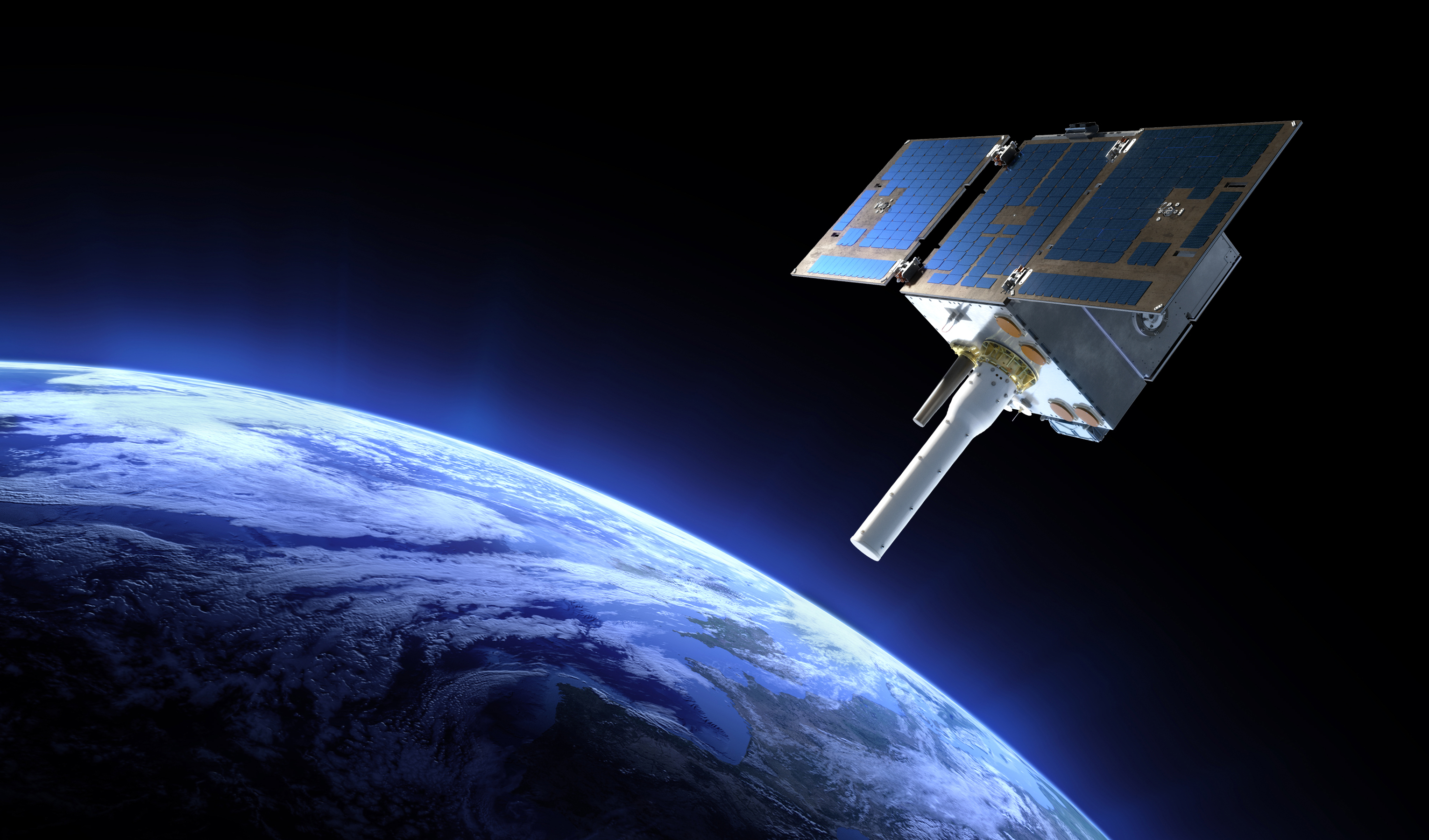 2 IMAGE artist rendering General Atomics GAzelle satellite carrying Argos 4 instrument 092122