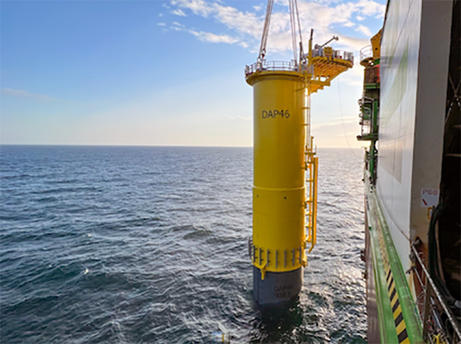2 First foundation installed at Dogger Bank Wind Farm