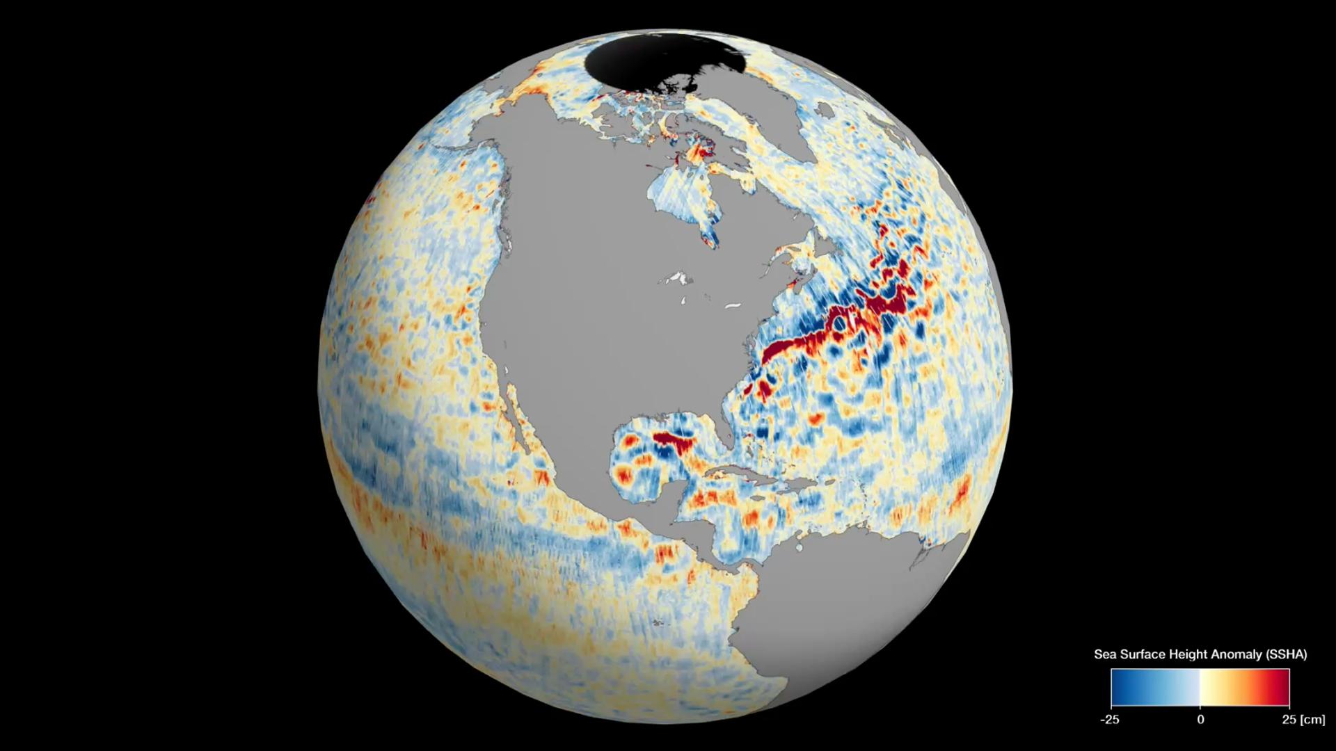 4 SWOTs detailed view of global sea level Credit NASA JPLCaltech