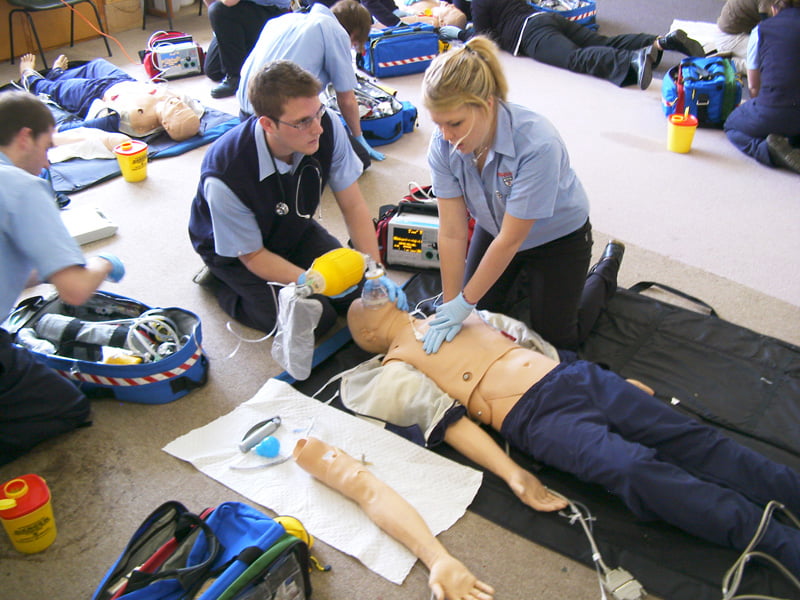 paramedic training