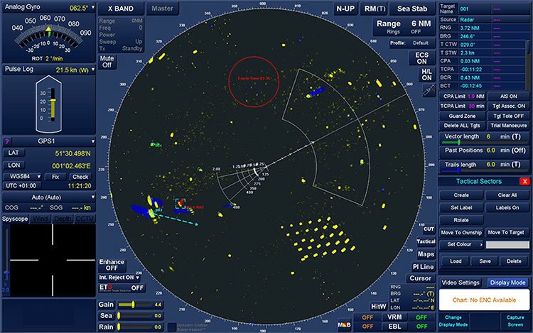 Helicopter Approach Feature Shown On Radar Display min