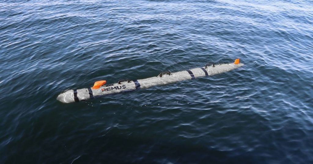 REMUS 300 Unmanned Underwater Vehicle