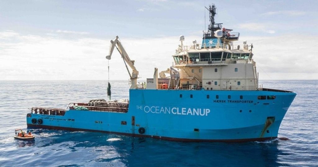 Maersk Ocean Cleanup Vessel