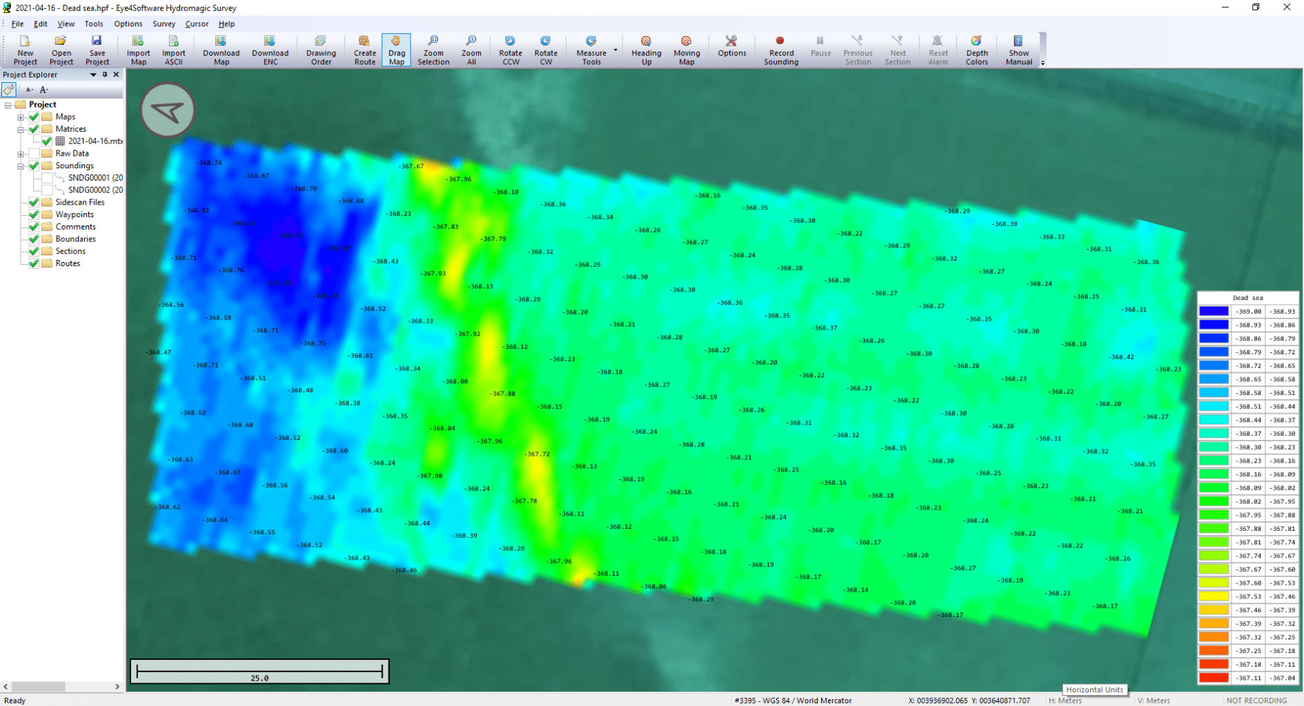 2 dead sea data