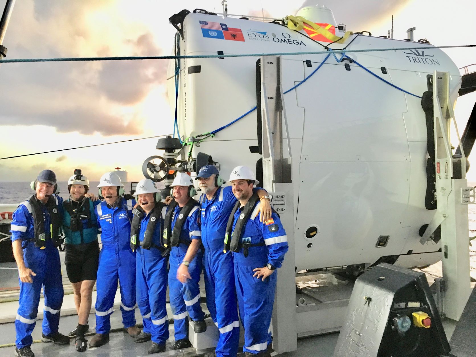 2 Triton operations team after Challenger deep dives in 2019 compr