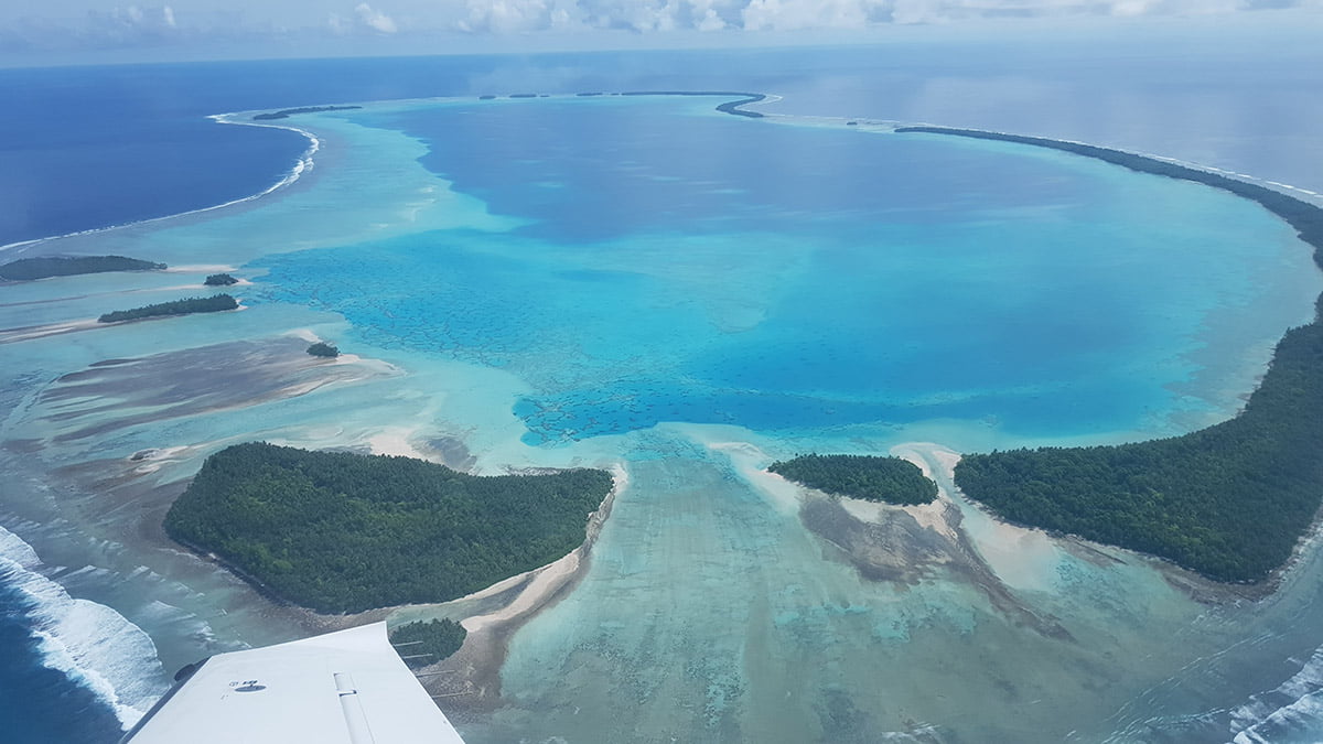 2 airbourne lidar capture over the palau islands
