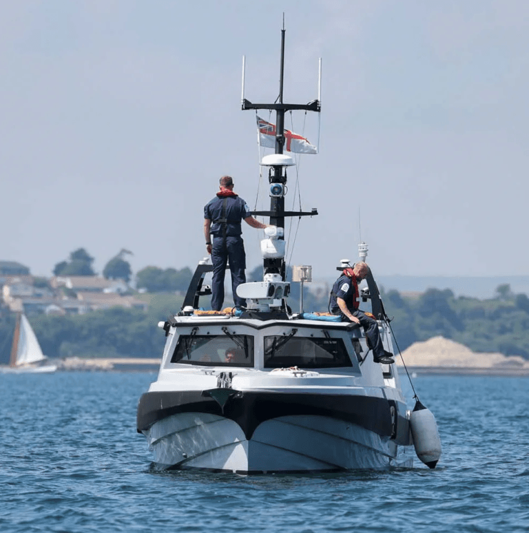 The Royal Navy Trials Autonomous Mine Hunting In Scotland