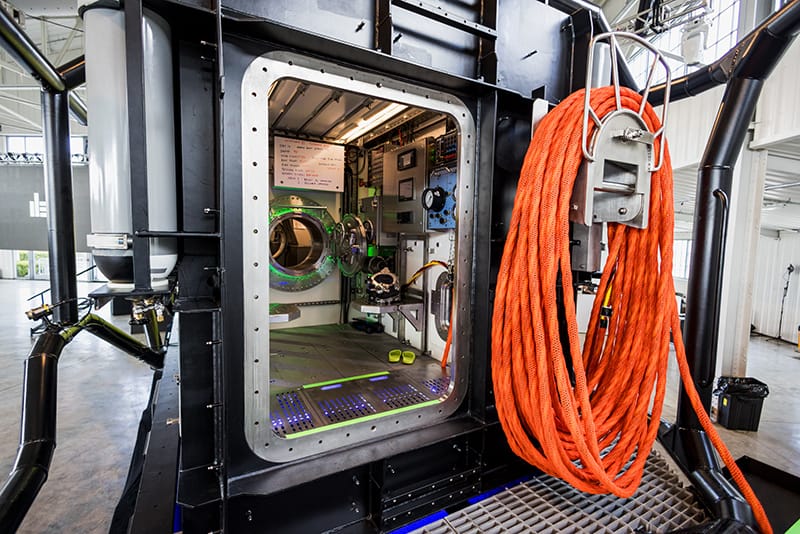 Vanguard's dive center.