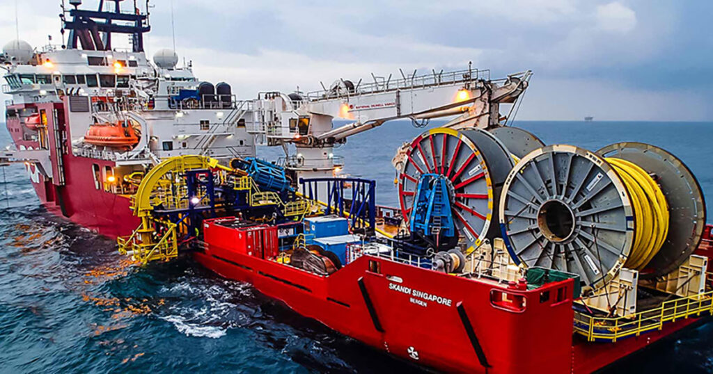 The contract will be executed using one of DOF’s high-capacity construction vessels.