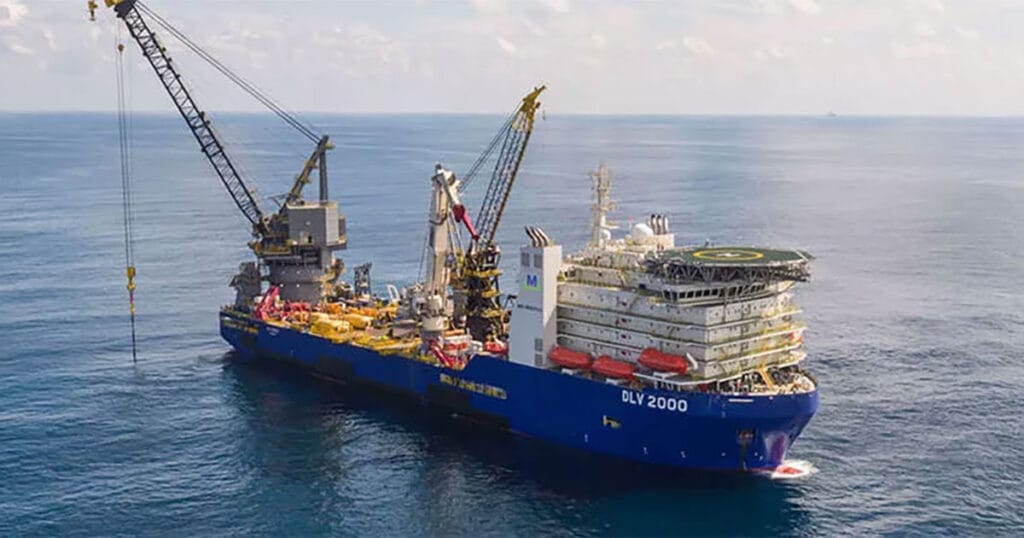 Derrick Lay Vessel 2000.