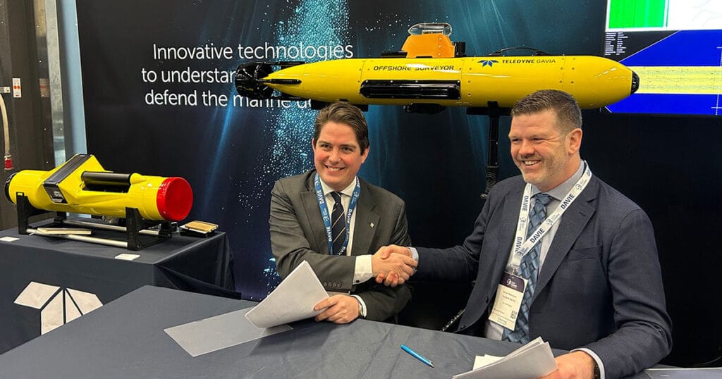 The agreement was signed during the Navy Tech Conference in Gothenburg, Sweden.