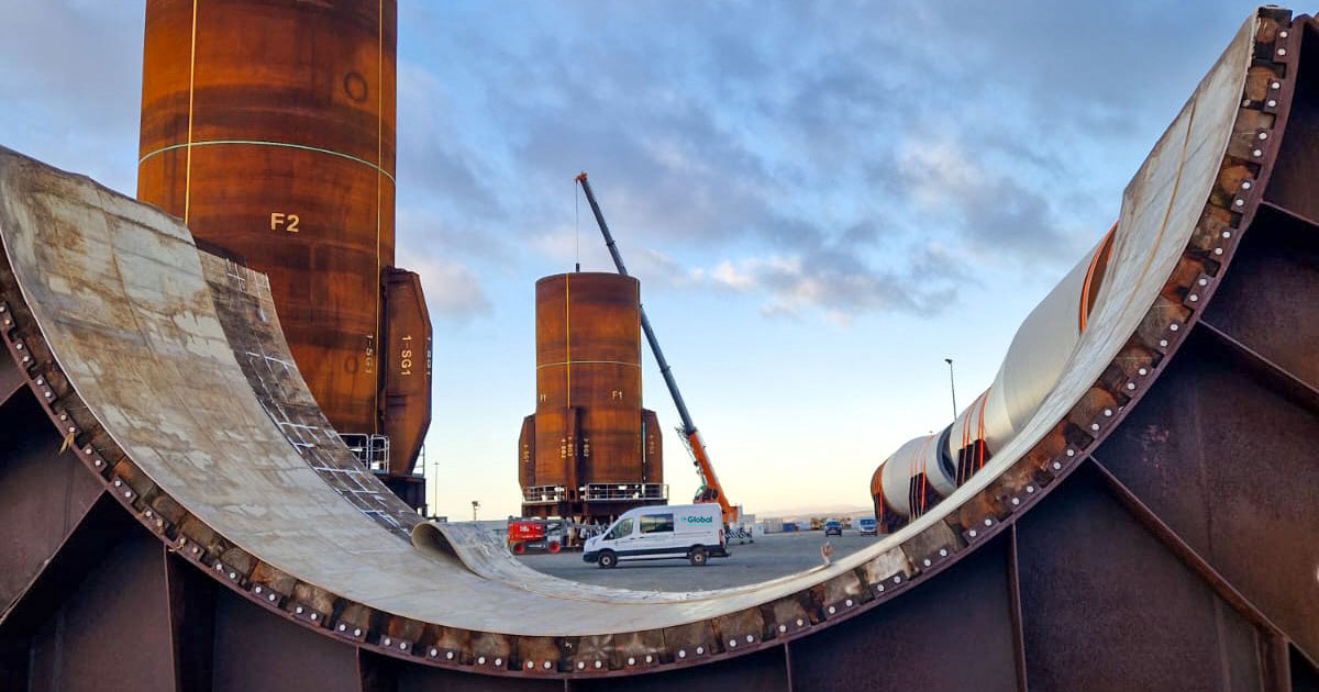 Delivery of foundation completion activities by Aventus Energy for Inch Cape Offshore.