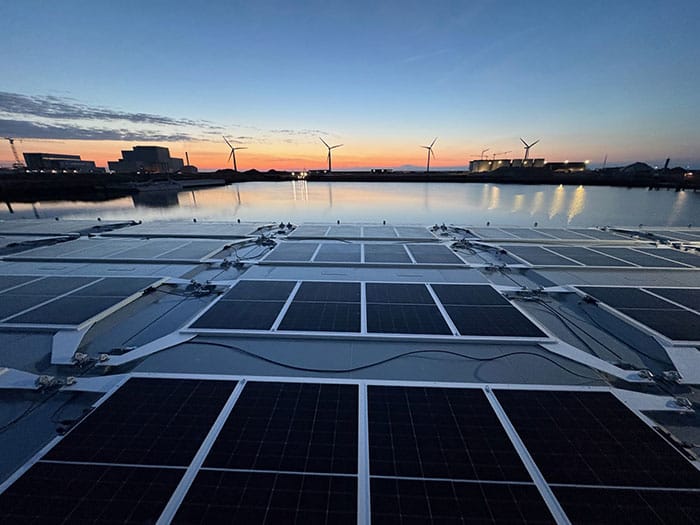 Solar Flatrack system.