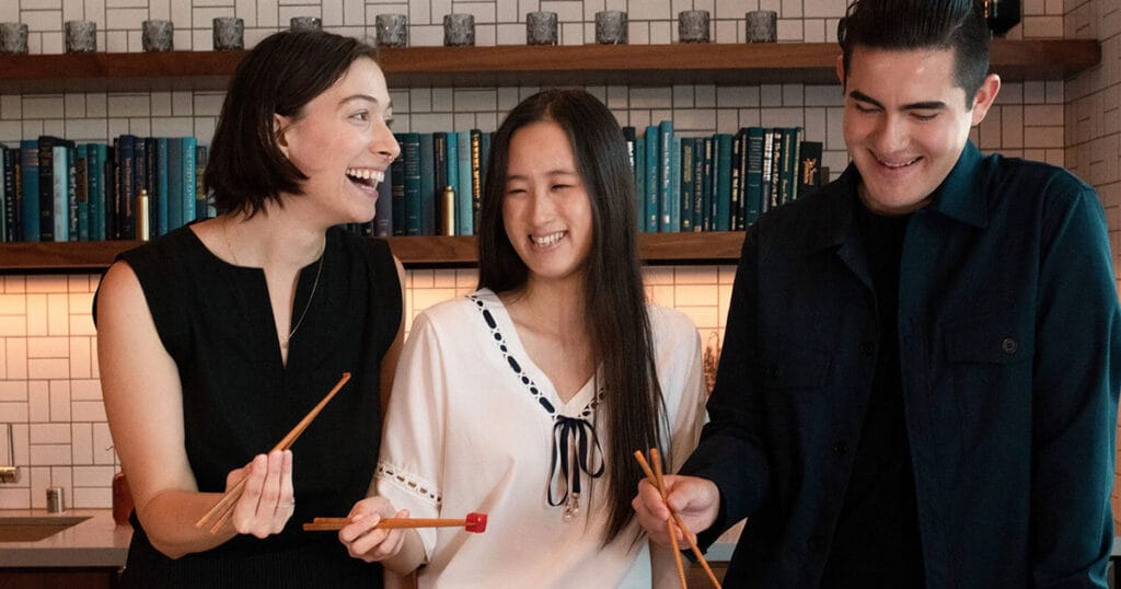 Impact Team Photo: Kelly Pan, Stephanie Claudino Daffara and Adrian Miranda - the Co-Founders of Impact Food