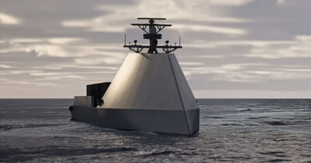 HII’s ROMULUS USV.