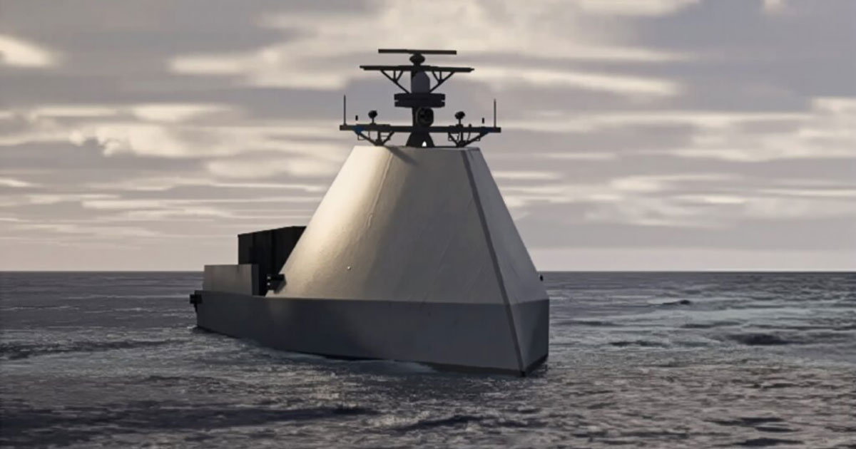 HII’s ROMULUS USV.