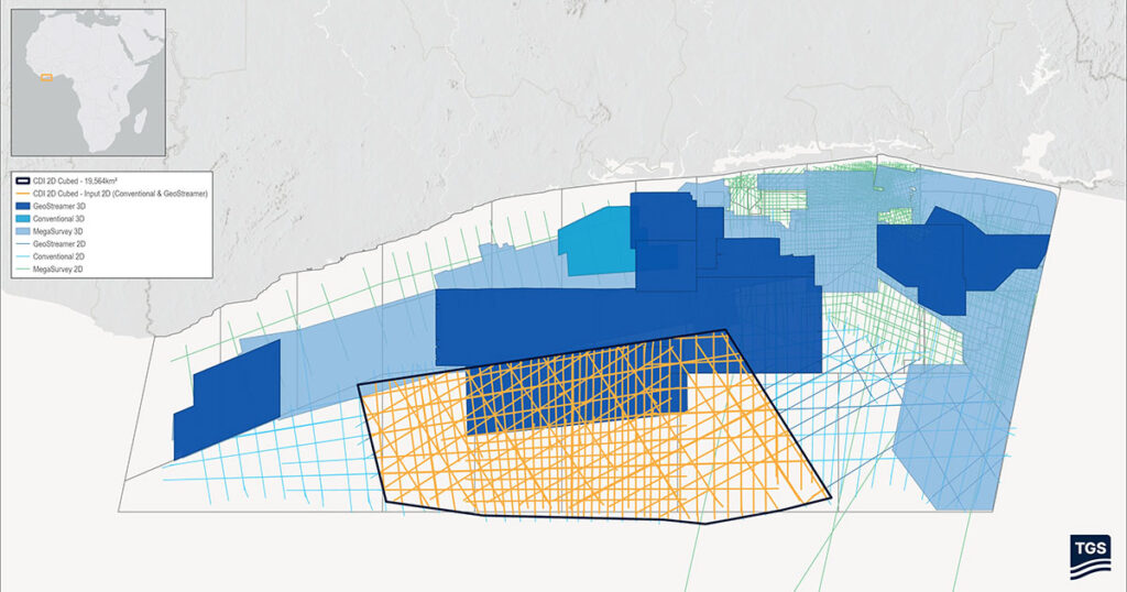 TGS 2D-cubed data provides valuable insights into Cretaceous depositional systems and supports improved understanding of structural and stratigraphic traps across the deepwater area.