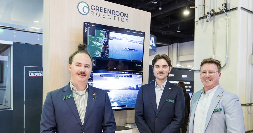 Greenroom’s remote operations center. (Image credit: Greenroom Robotics)