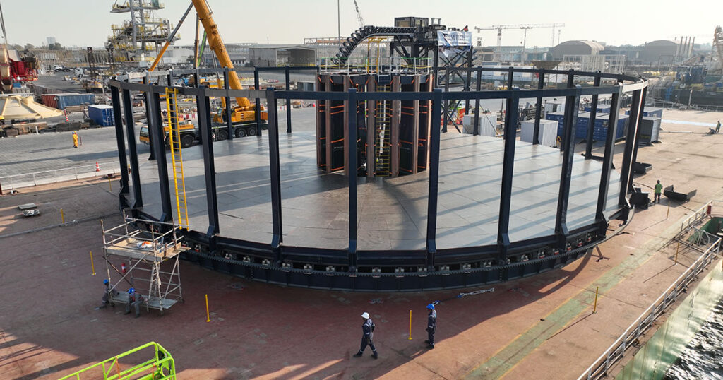 . SCA’s high-capacity carousels support large-scale onshore and offshore cable installation operations globally.