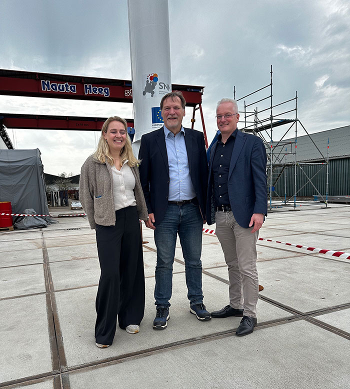 Left to right: Tessa Remery, Frank Nieuwenhuis, and Johan Boomsma.