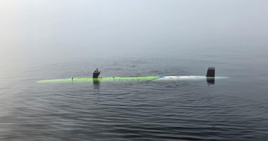 Fully submerged mission exceeded published performance specification in a non-linear underwater profile representative of real subsea operations. (Image credit: Cellula Robotics)