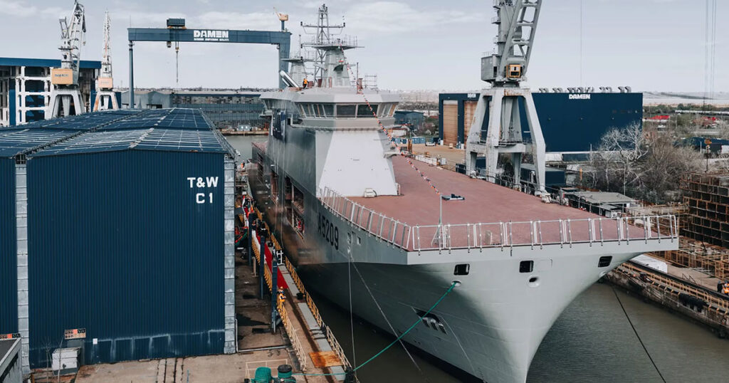 NRP D. João II, a Multi-Purpose Vessel (MPV) 10720.