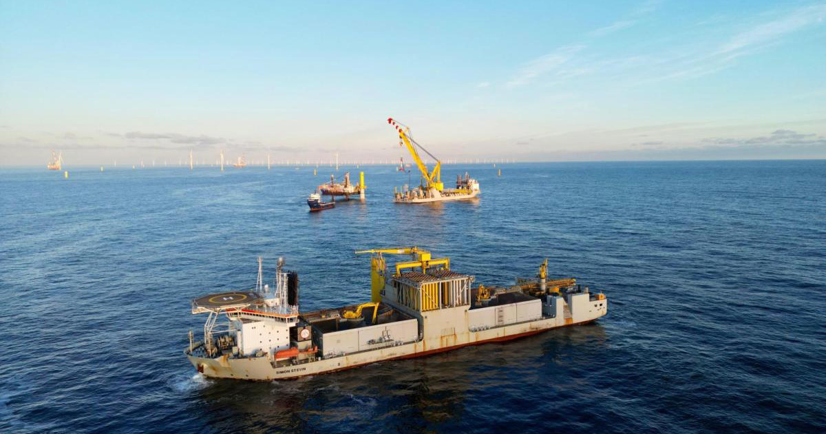 First Works Successfully Completed for Dutch Offshore Wind Farm OranjeWind">