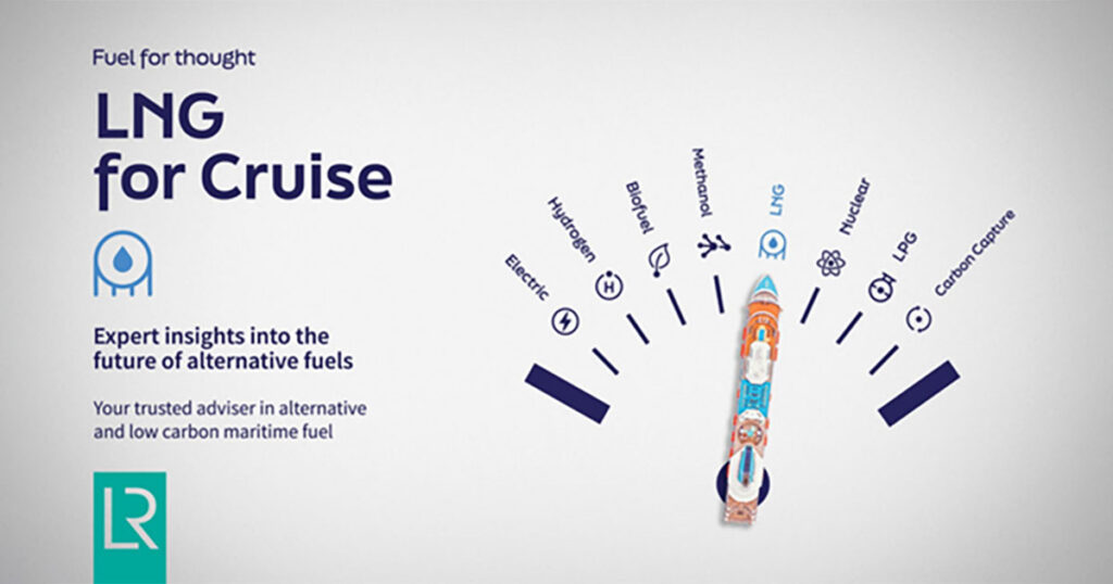 Fuel for Thought: LNG for Cruise report front cover.