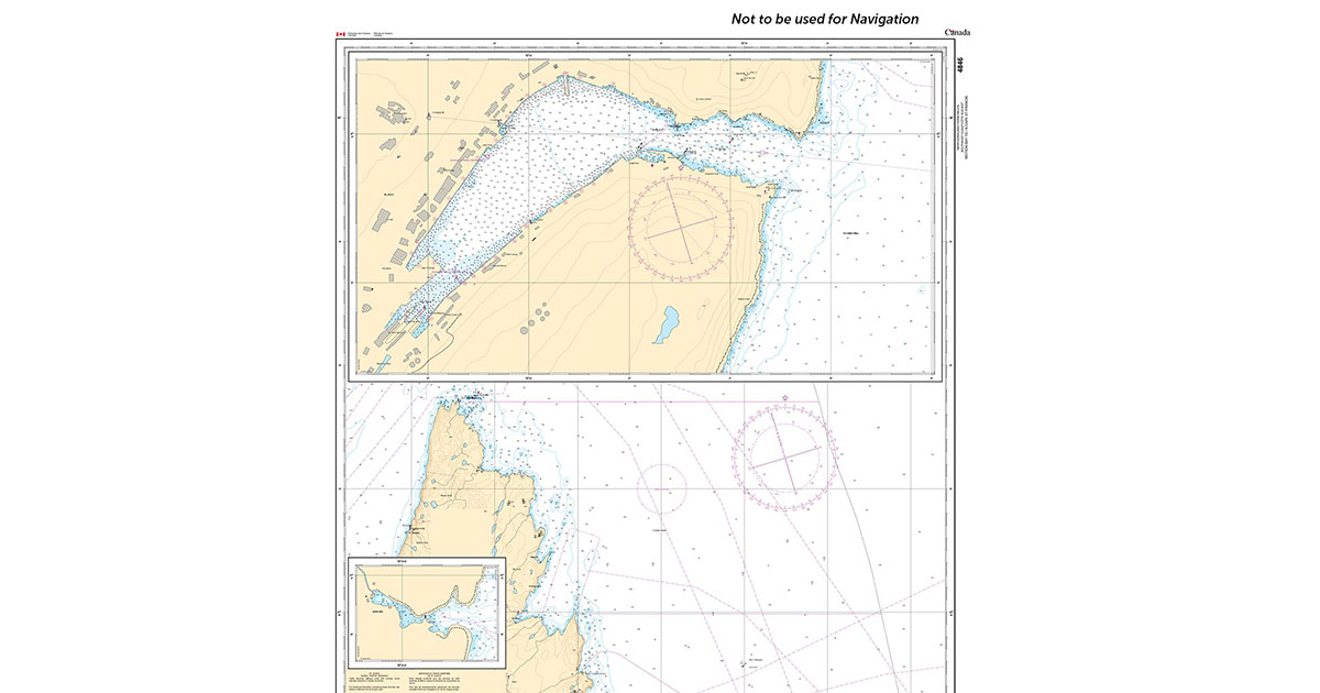 Reproduced with the permission of the Canadian Hydrographic Service.