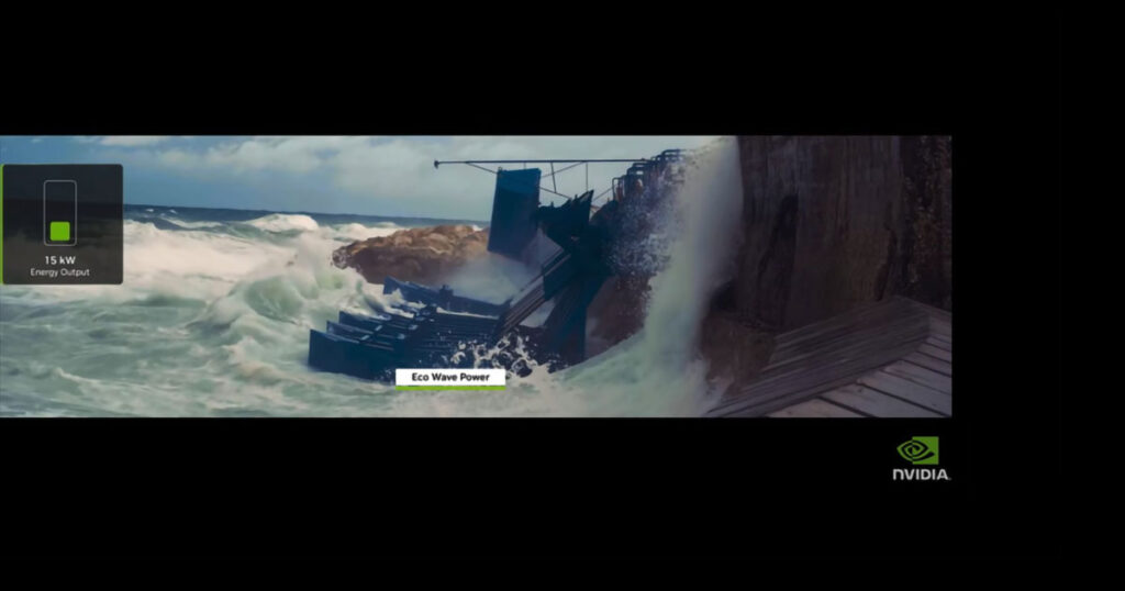 Eco Wave Power’s pilot project located at Jaffa Port, Israel.