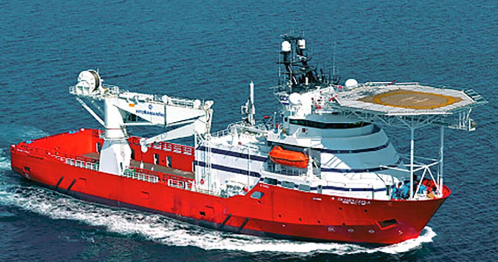 ROV Support Vessels