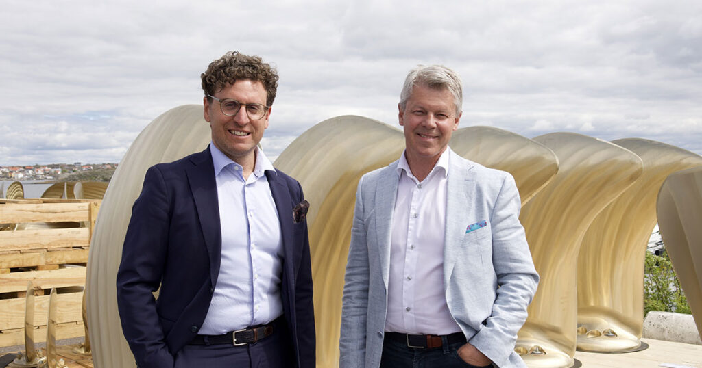 Left to right: Philip Chaabane, CEO, and Stefan Sedersten, Executive Chairman.