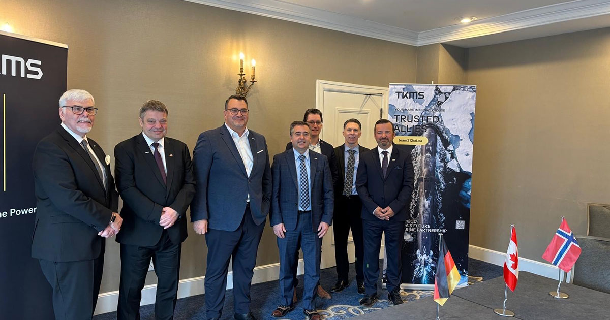 TKMS Cooperates with General Dynamics Mission Systems–Canada to Establish Arctic Sentinel