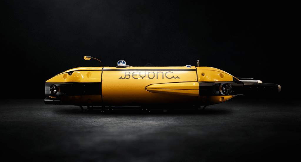 BeyonC Syncro pipeline survey ROV.