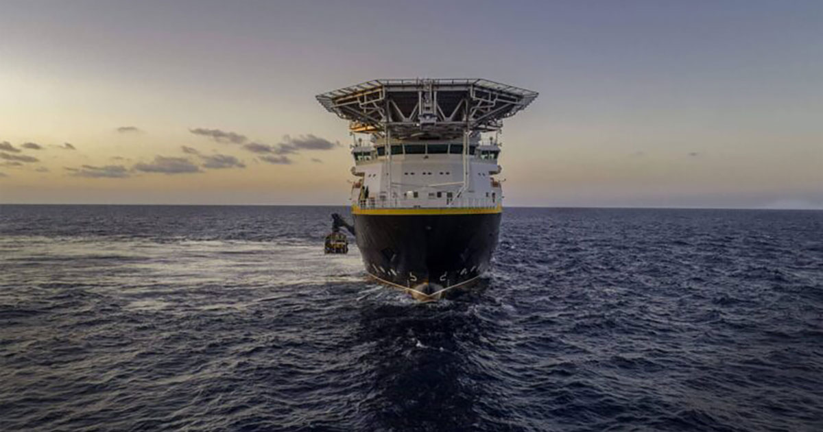 Oceaneering Vessel