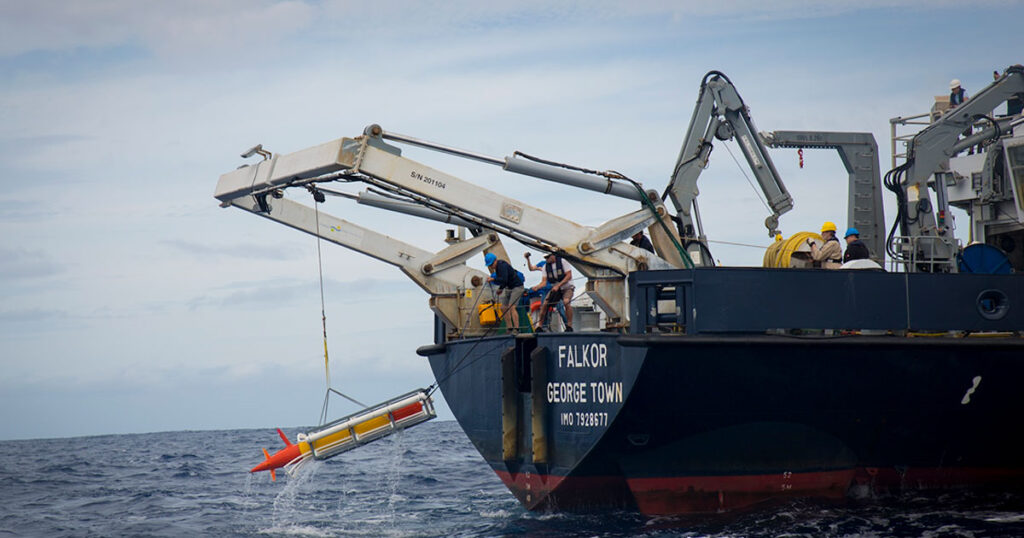Robotic platforms like MBARI’s long-range autonomous underwater vehicles (LRAUVs) are transforming ocean exploration and science, bringing novel scientific instruments to remote areas to study marine life and processes.