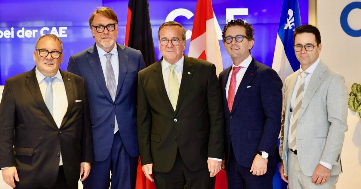TKMS and CAE Sign Agreement