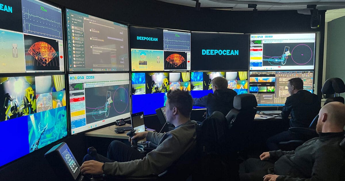 Aker BP and DeepOcean Complete Remote Subsea Operation