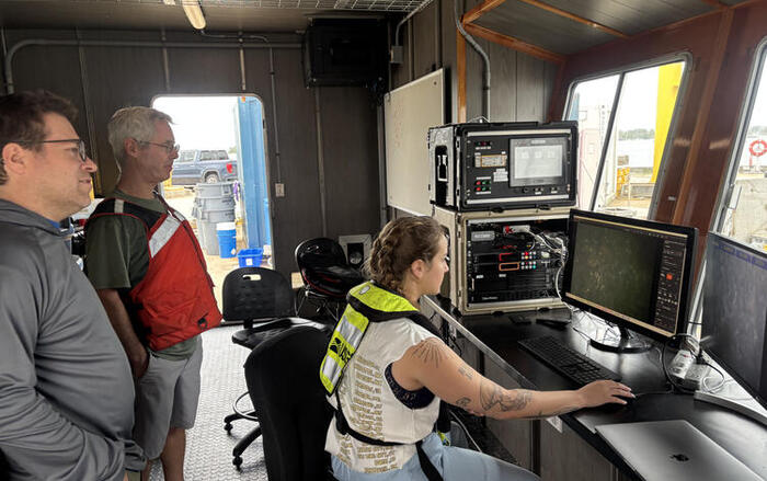 SEABOSS 3.0 Test. (Image credit: USGS)