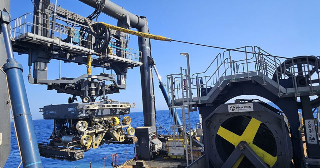 Pharos Offshore Group Completes Trenching Project in the Mediterranean