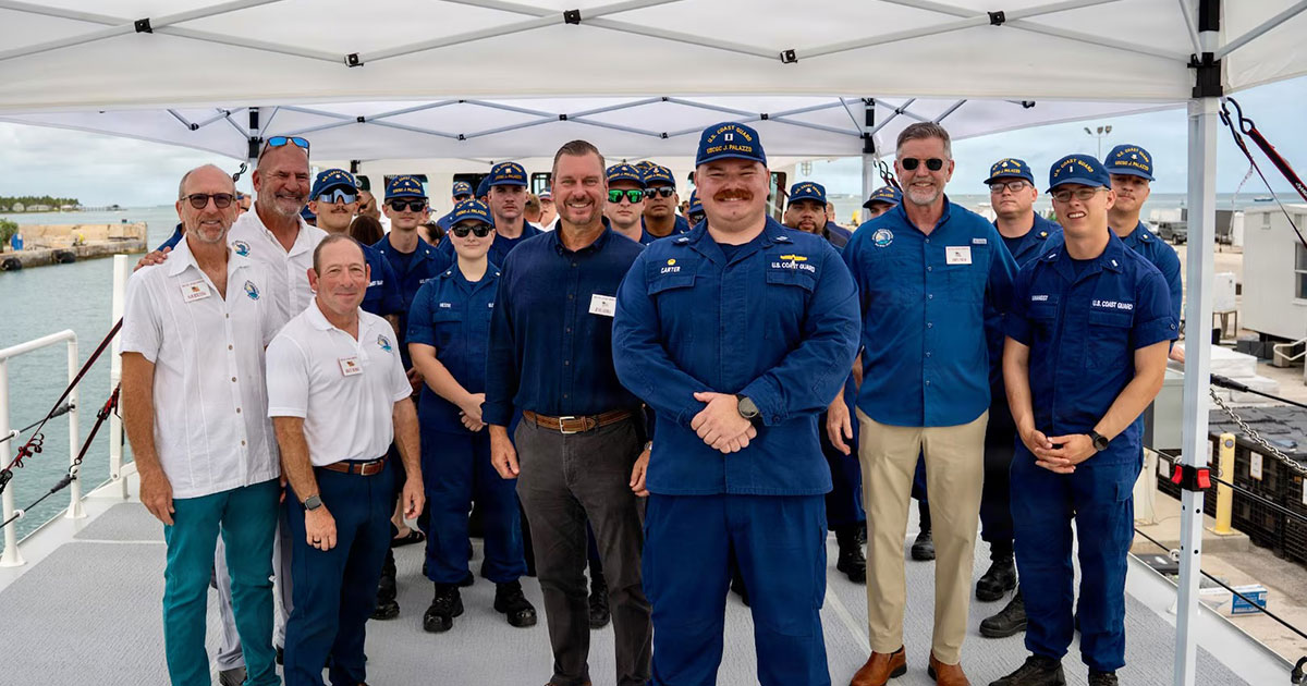 Coast Guard Takes Delivery of USCGC Jeffrey Palazzo Honoring 9/11 Hero