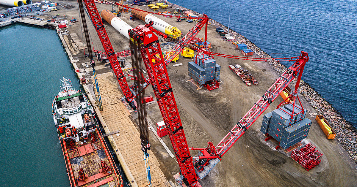 Mammoet’s XXL Monopile Construction