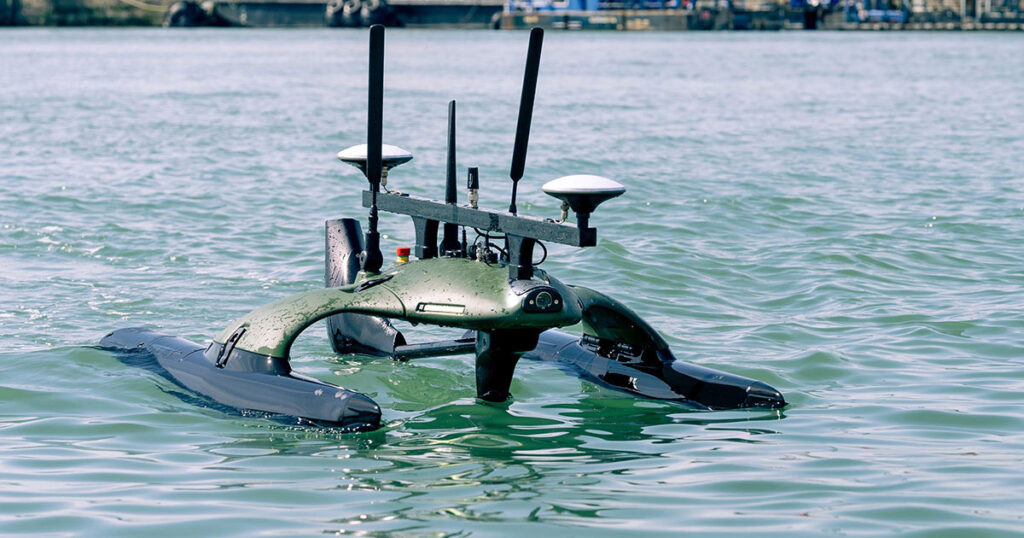 Sonobot 5, unmanned surface vehicle (USV).