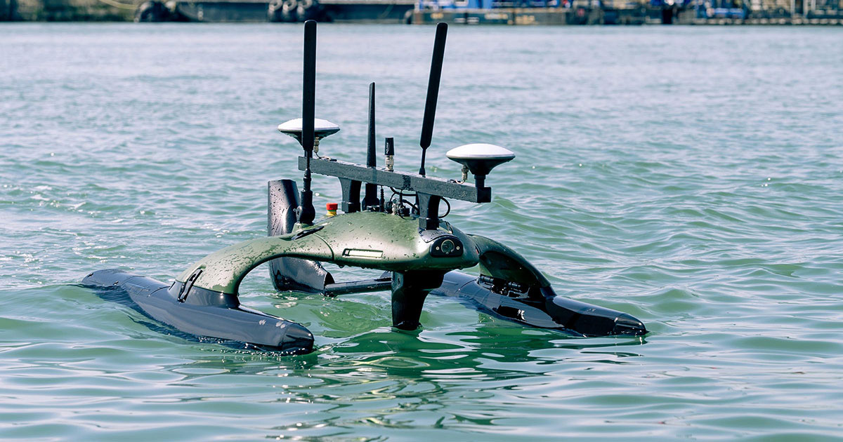 Sonobot 5, unmanned surface vehicle (USV).