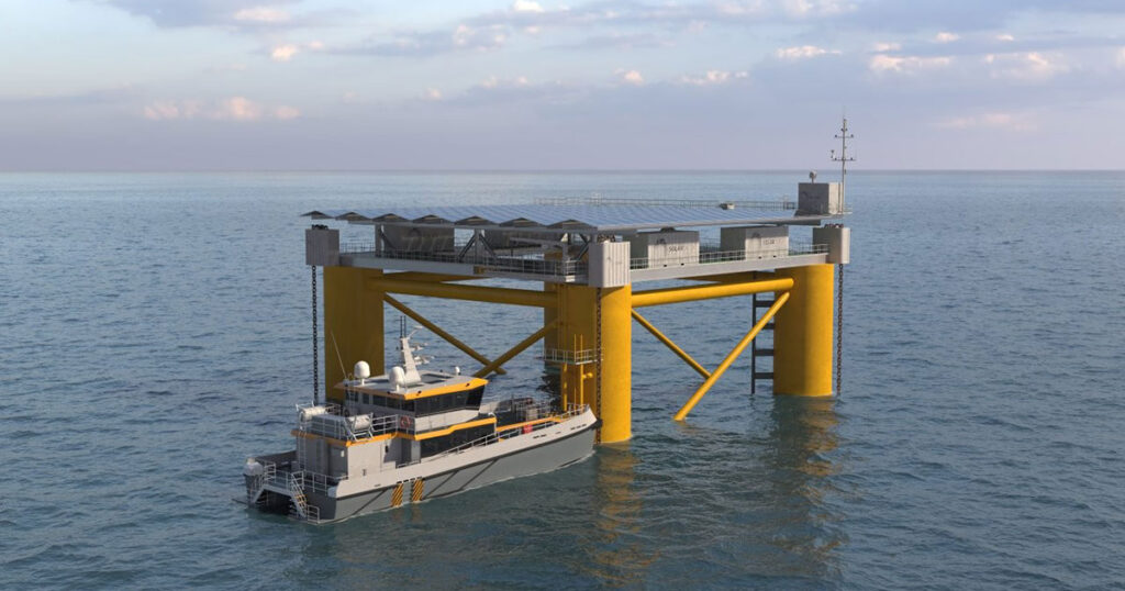 SolarDuck’s Offshore Floating Power & Utility Hub (OFPH)