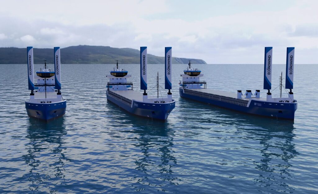 Combi Freighter Series in Water