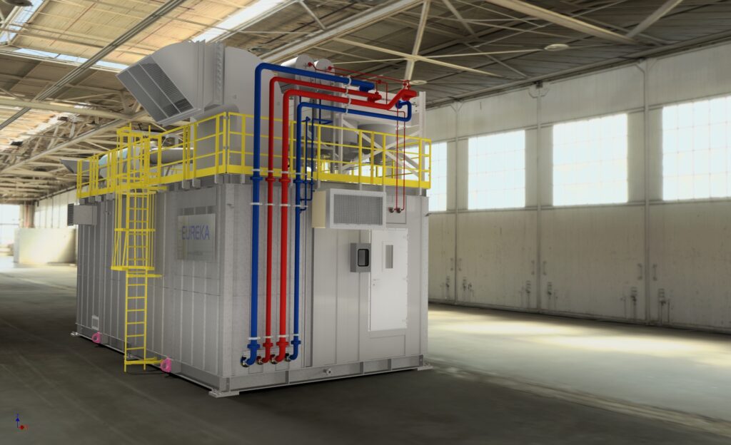 Illustration of the back-up power module.